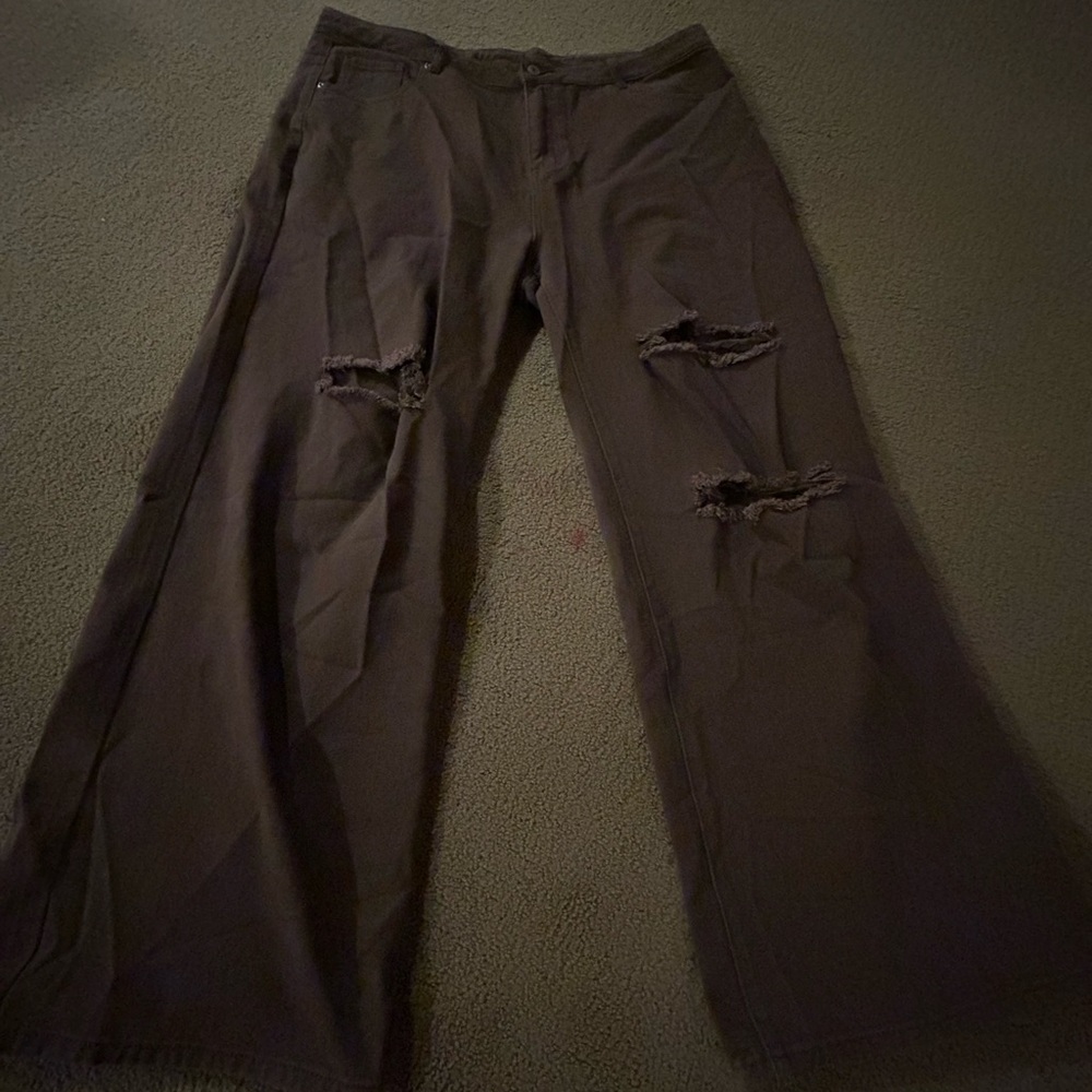 shein curve pants, never worn, fits like 2XL